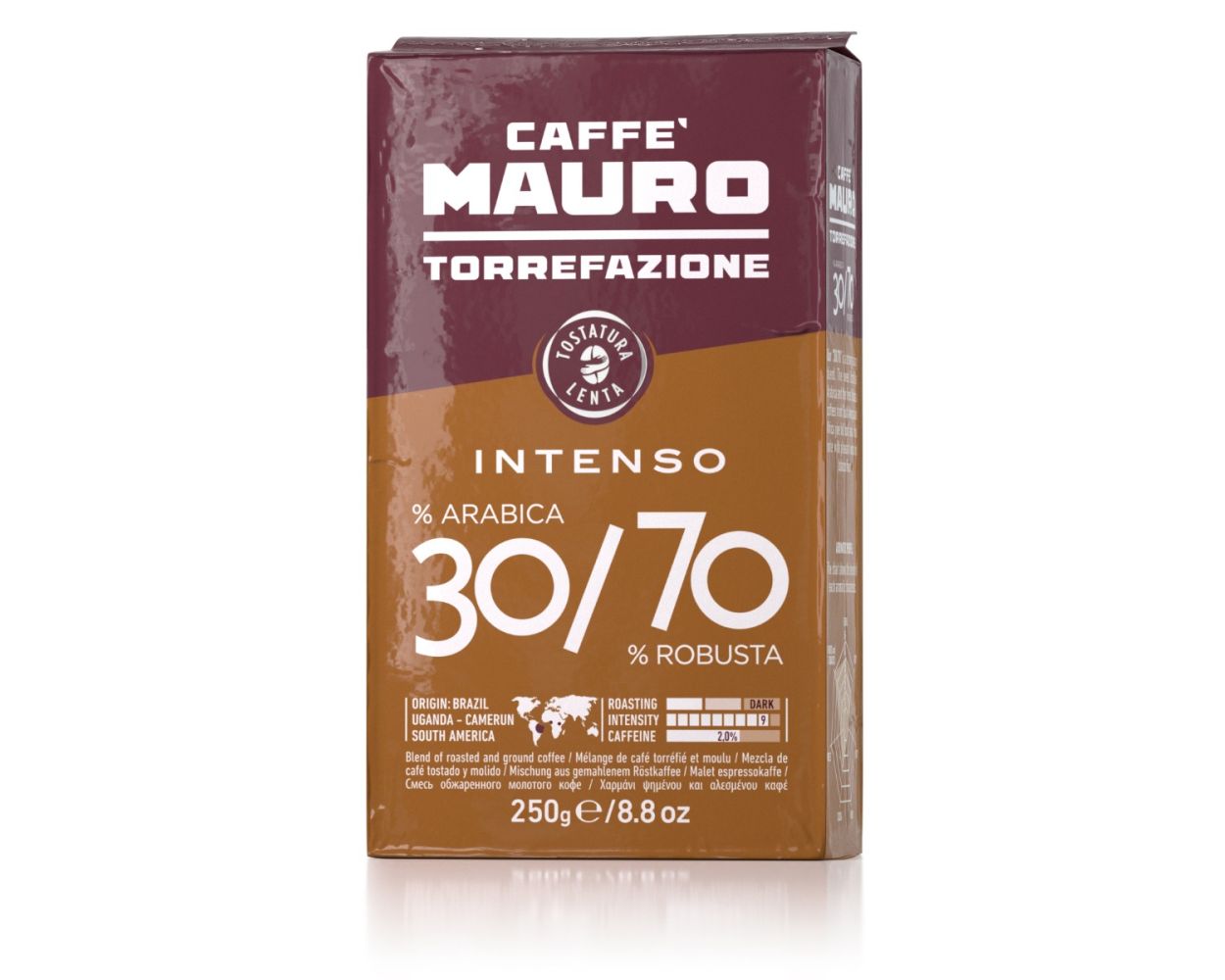 Caffè Mauro Intenso 30/70 250 gr. gemahlen
