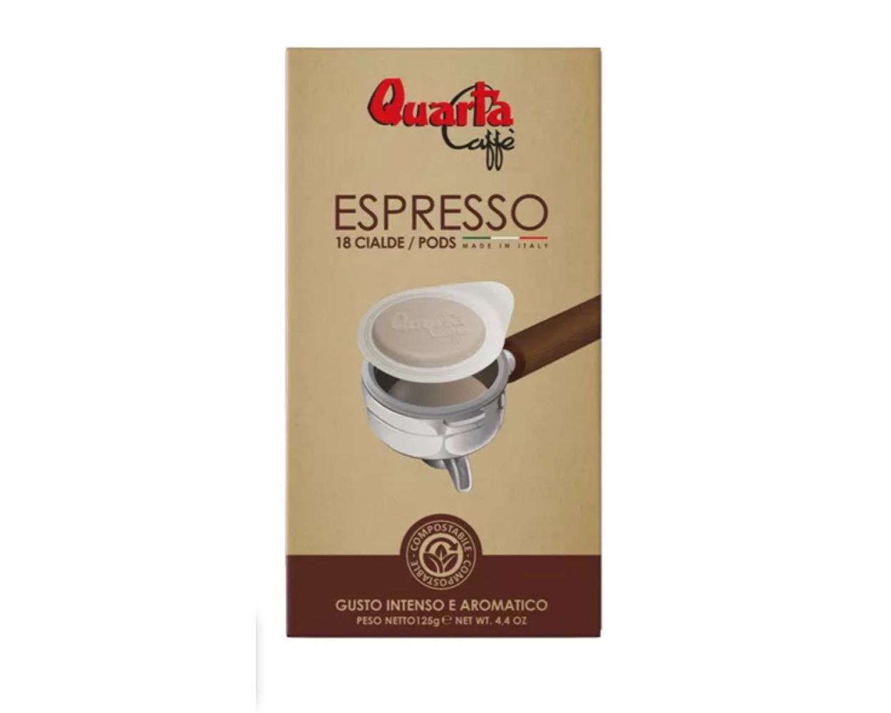 Caffè Quarta Caffè Espresso ESE 18 Pads 