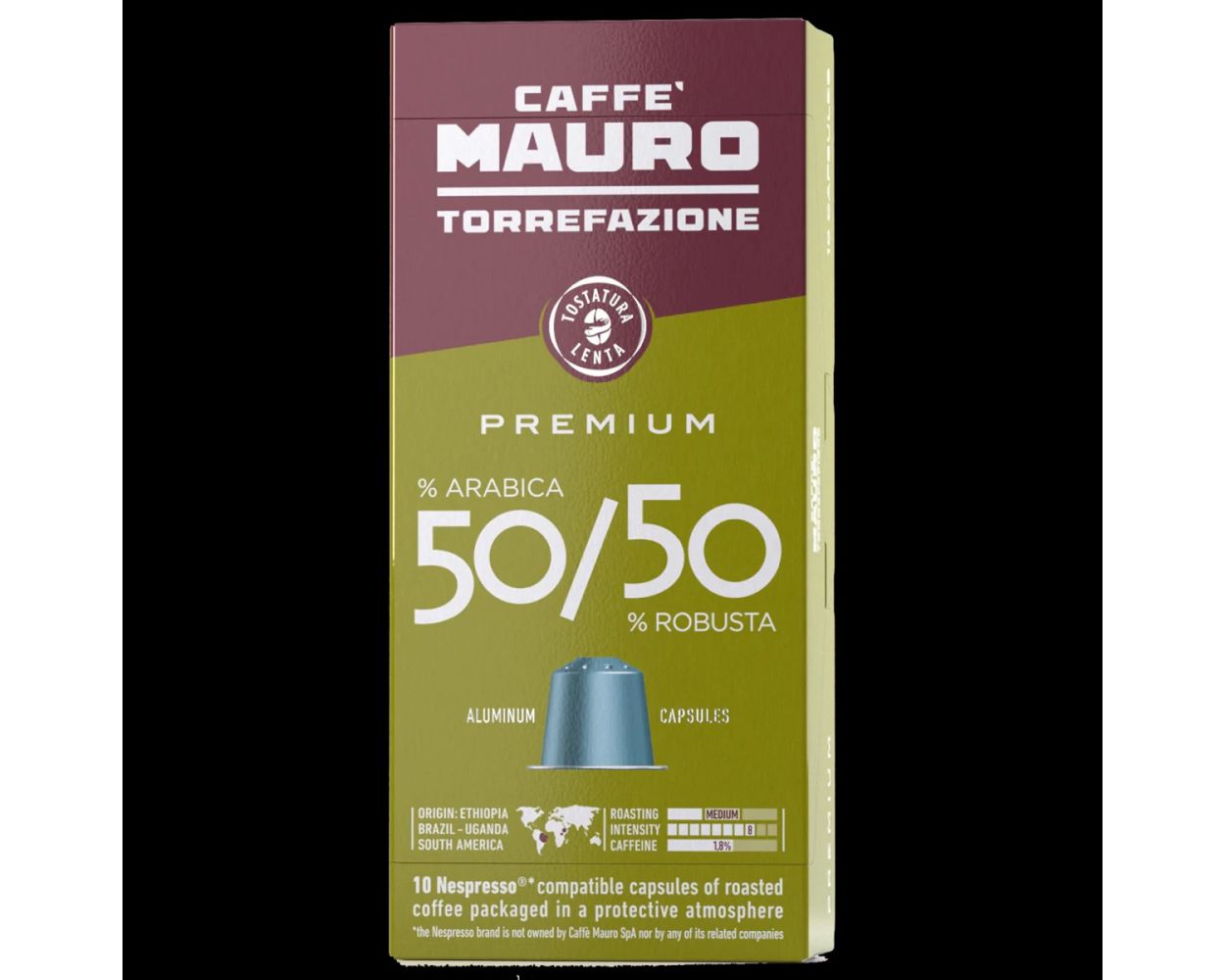 Caffe Mauro Special Premium 50/50 Kapseln Nespresso© Kompatibel