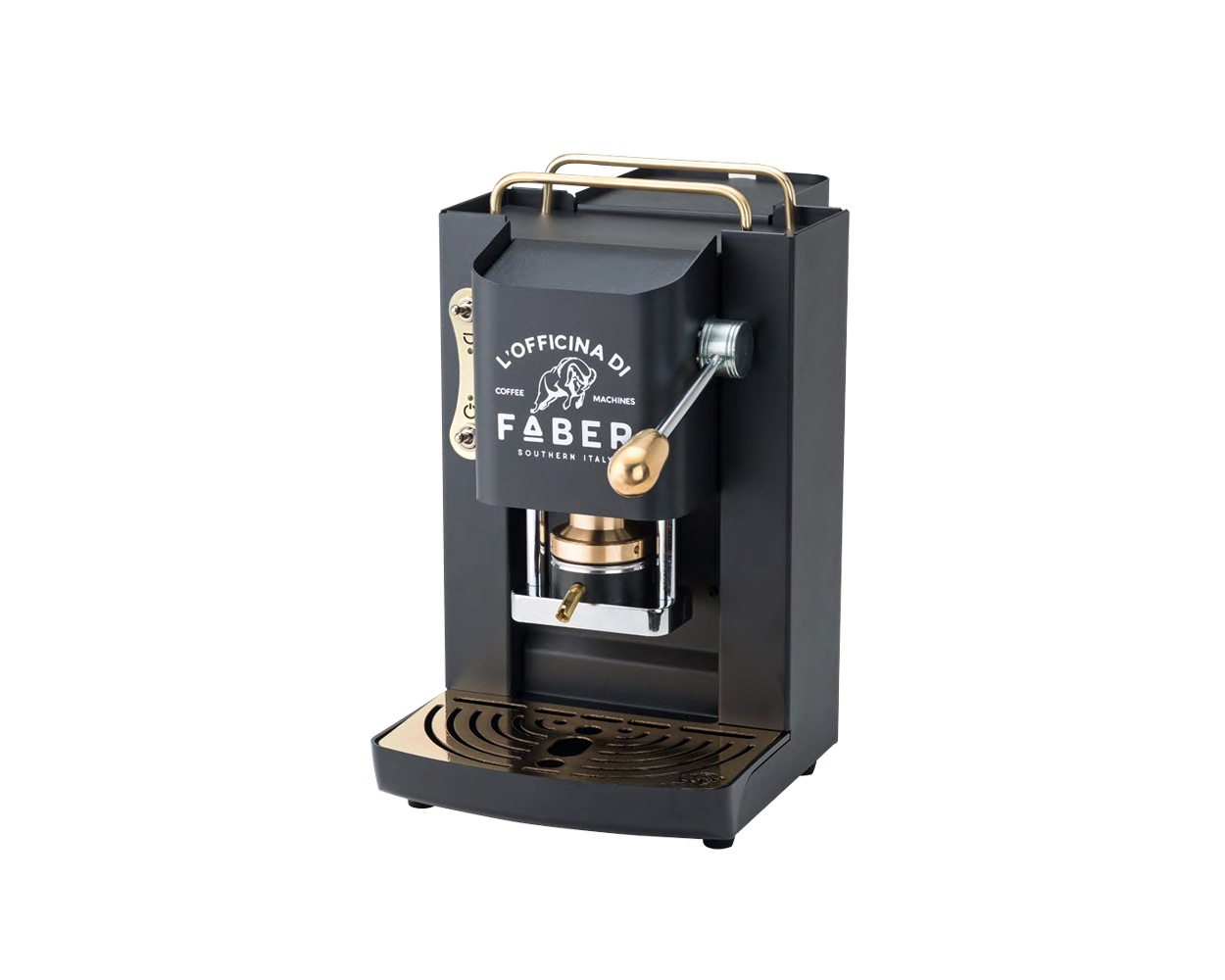 Officina di Faber Pro Deluxe Basic Kaffeemaschine Black