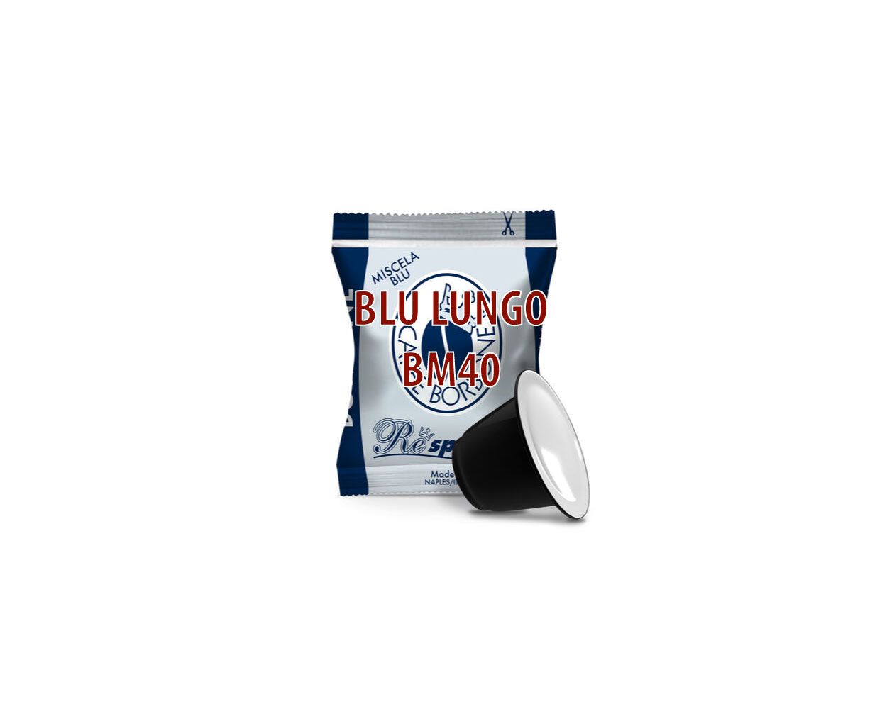 Caffè Borbone Respresso lungo miscela blu BM40 Nespresso compatibile 