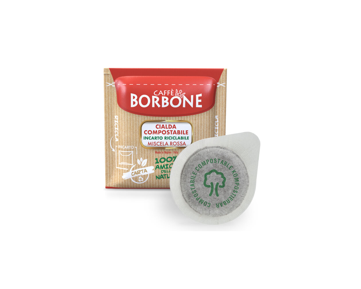Caffè Borbone - 150 Cialde Miscela Oro - Filtro in Carta da 44mm